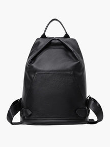 Sac à dos cuir noir élégant harmonie