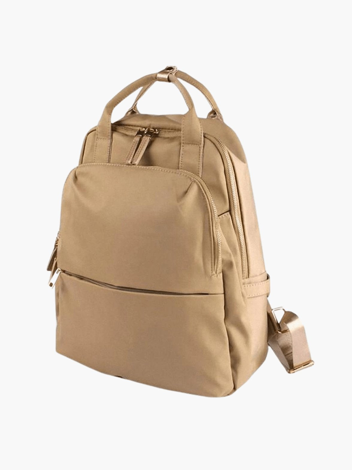 Sac à dos beige vue arrière lune