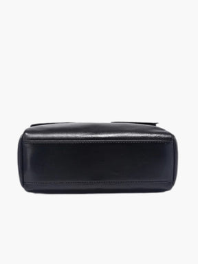 Sac en cuir noir vue intérieure nuage