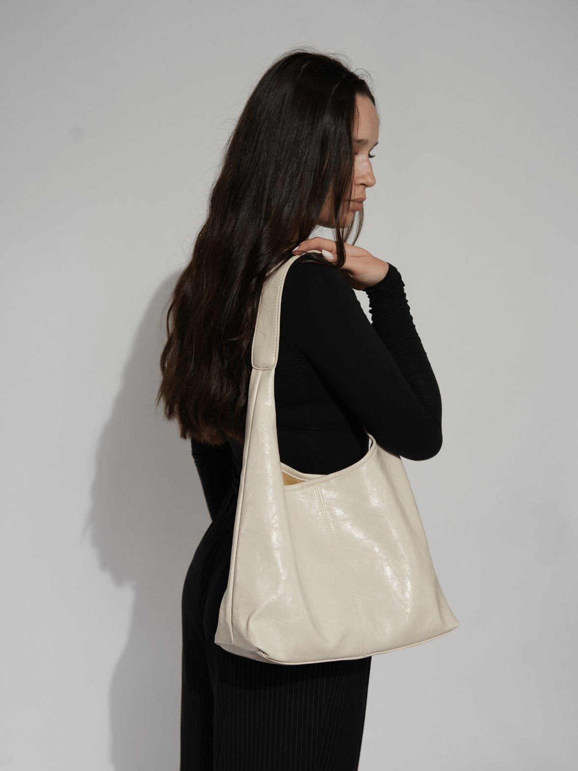 Vue intérieure sac hobo mystère