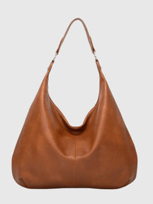 Sac Hobo Élégant en Cuir Végétal