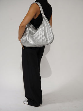 Sac Hobo Tressé Élégant