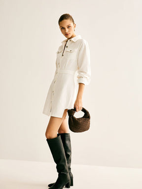 Sac hobo tressé vue d'ensemble moderne