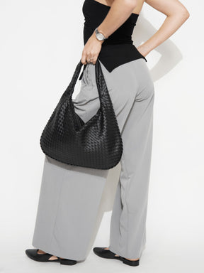 Sac Hobo Tressé Élégant