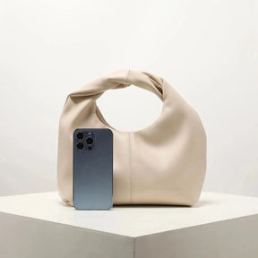 Sac carré en cuir premium nuage