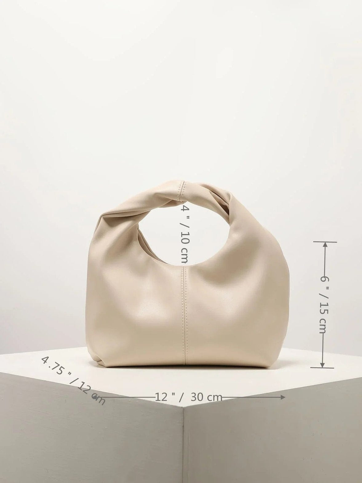 Vue intérieure du sac luxe jade