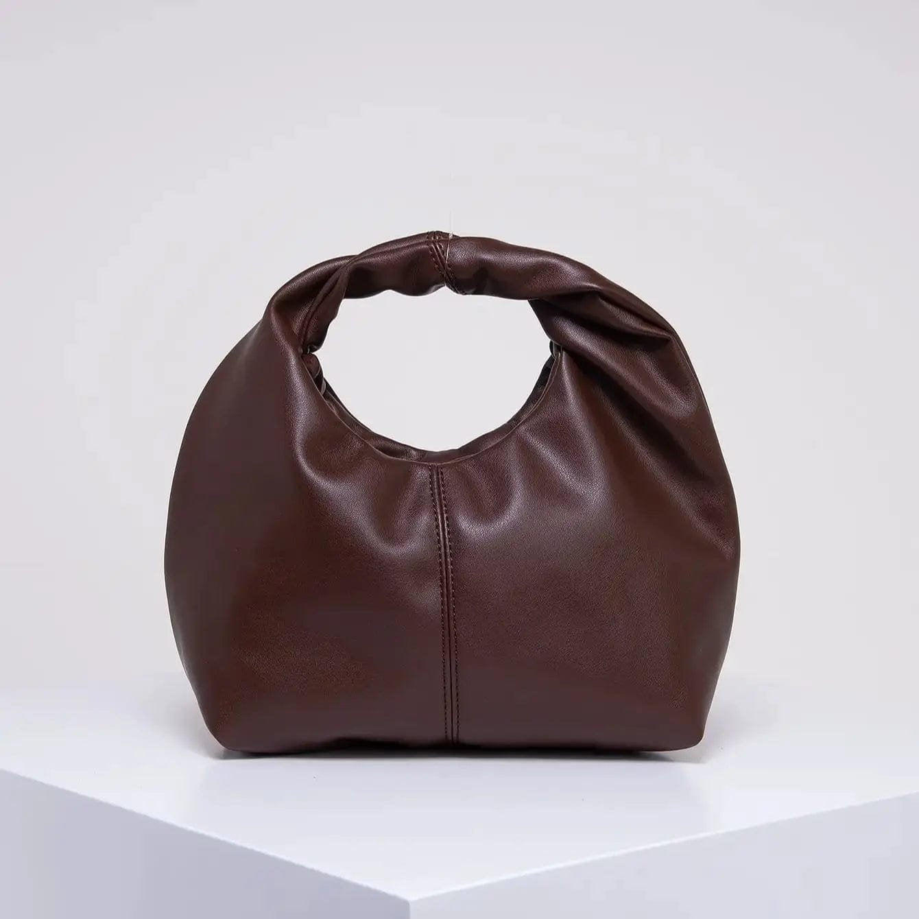 Sac à main premium vue latérale rubis