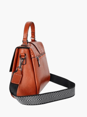 Sac en cuir motif alligator détail douceur