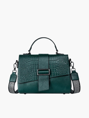Sac en cuir motif alligator profil étoile