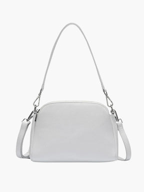 Sac à main blanc vue intérieure crystal