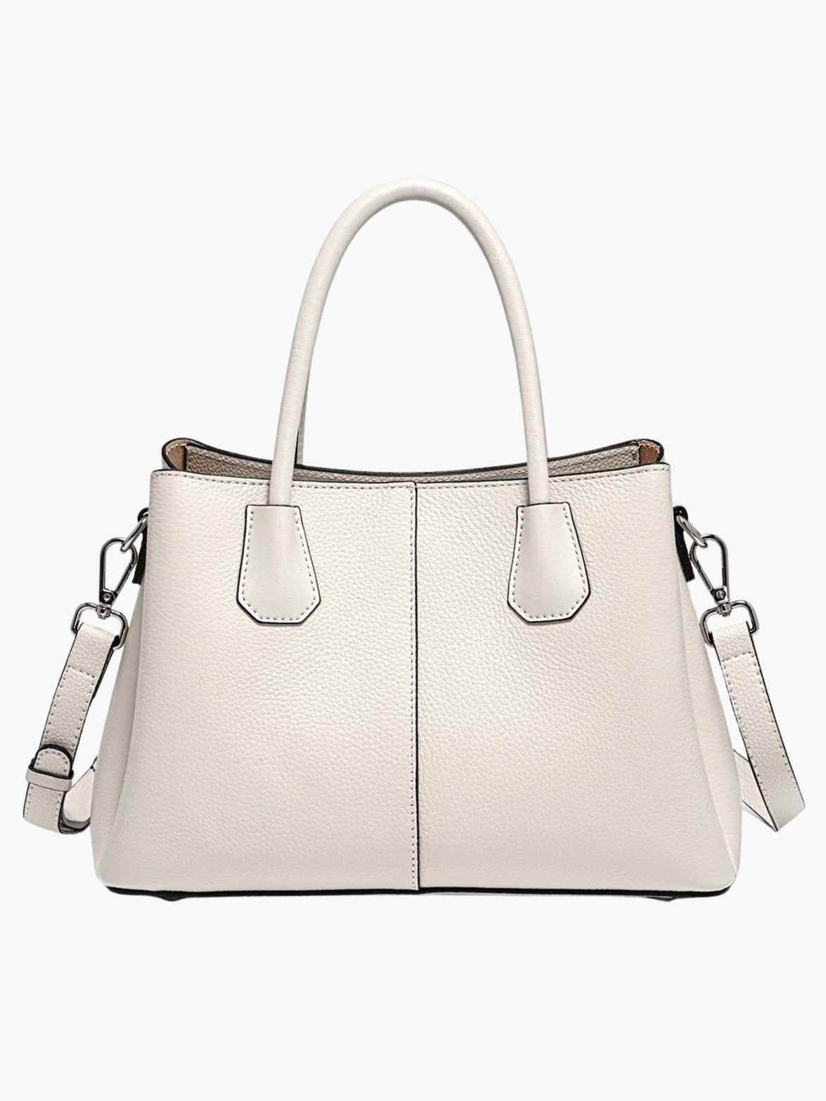 Détail cuir du sac grâce
