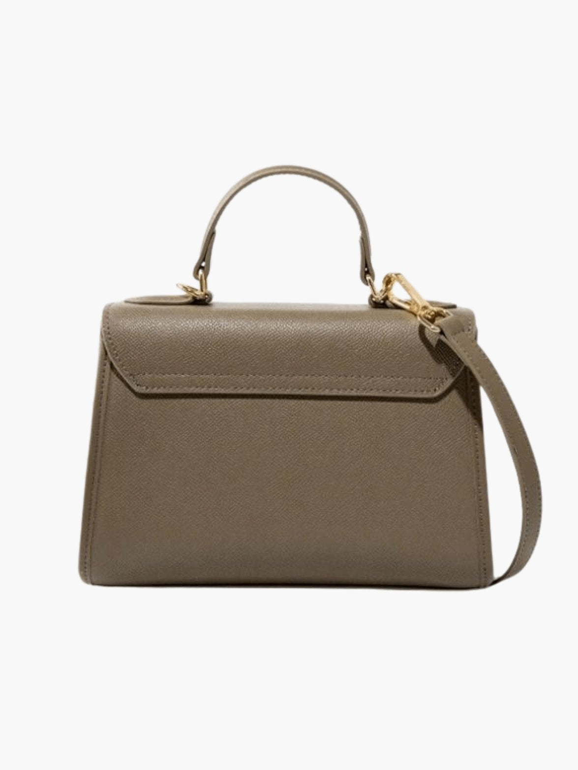 Vue intérieure du sac en cuir jasmin