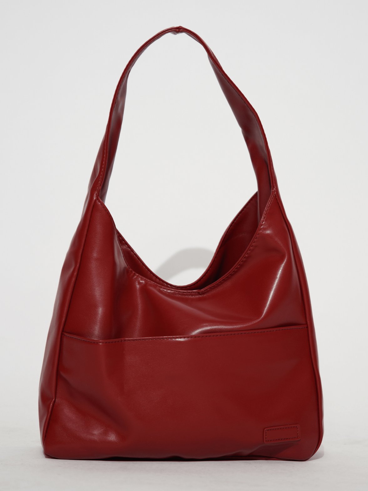 Sac à bandoulière élégant bordeaux zeste