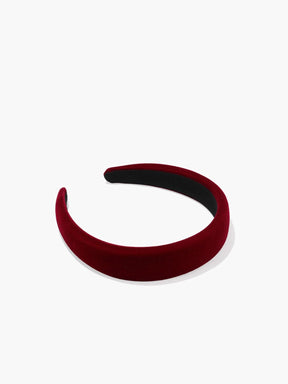 Bandeau cheveux velours rétro charme