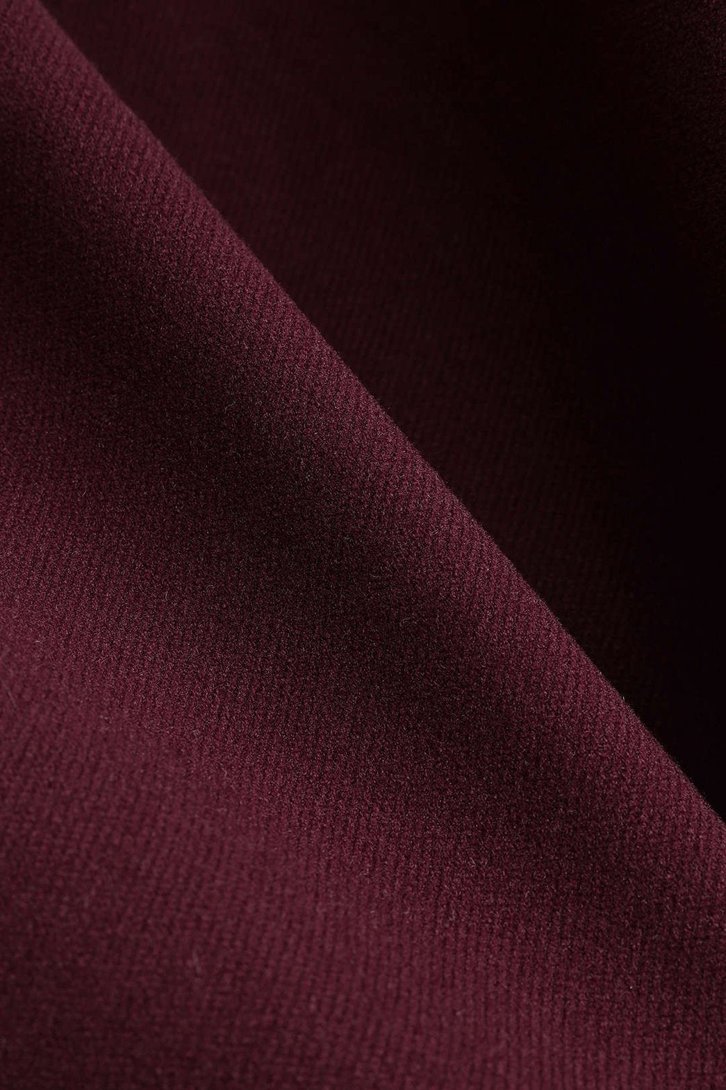 Short taille haute bordeaux détail ceinture lune