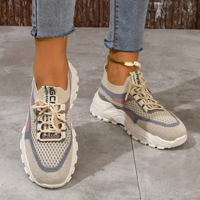 Sneakers maille détail semelle zenith