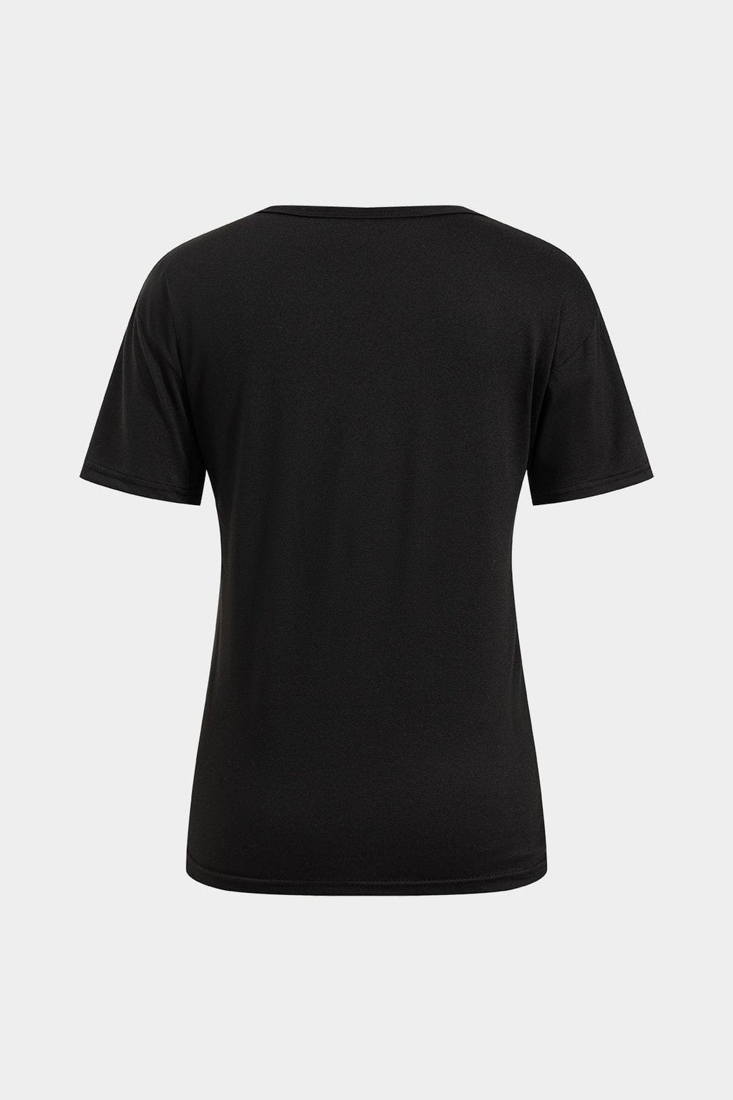 T-shirt message casual vue portée danse