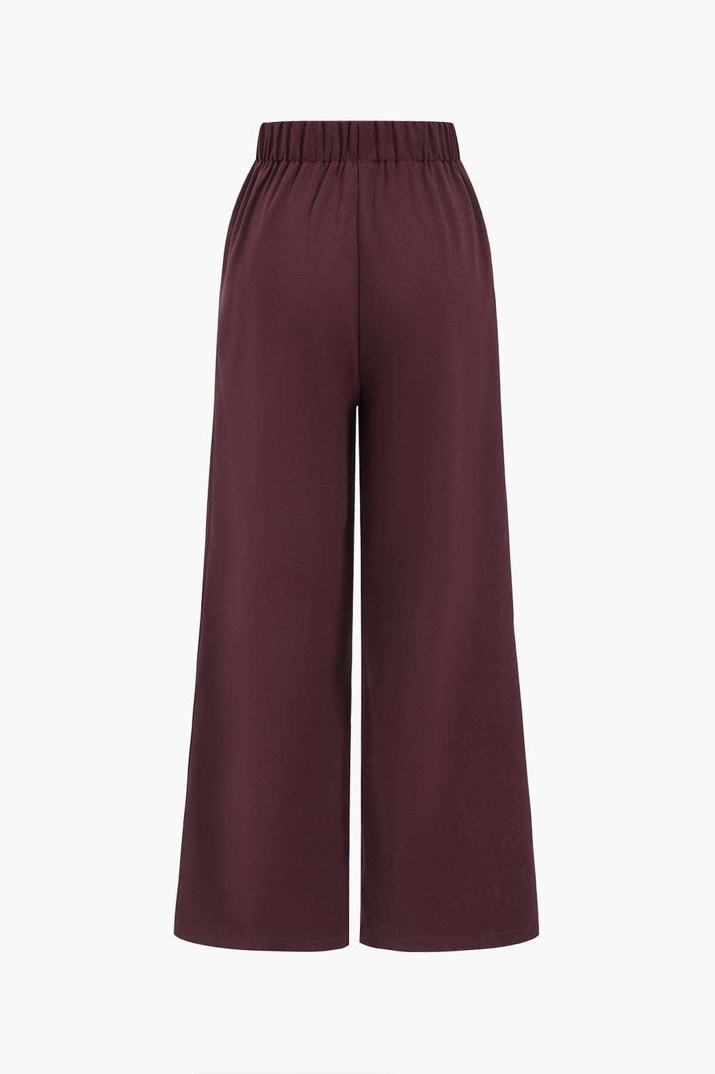 Détail ceinture tailleur bordeaux cristal