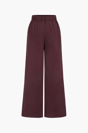 Ensemble tailleur vue dos bordeaux soie