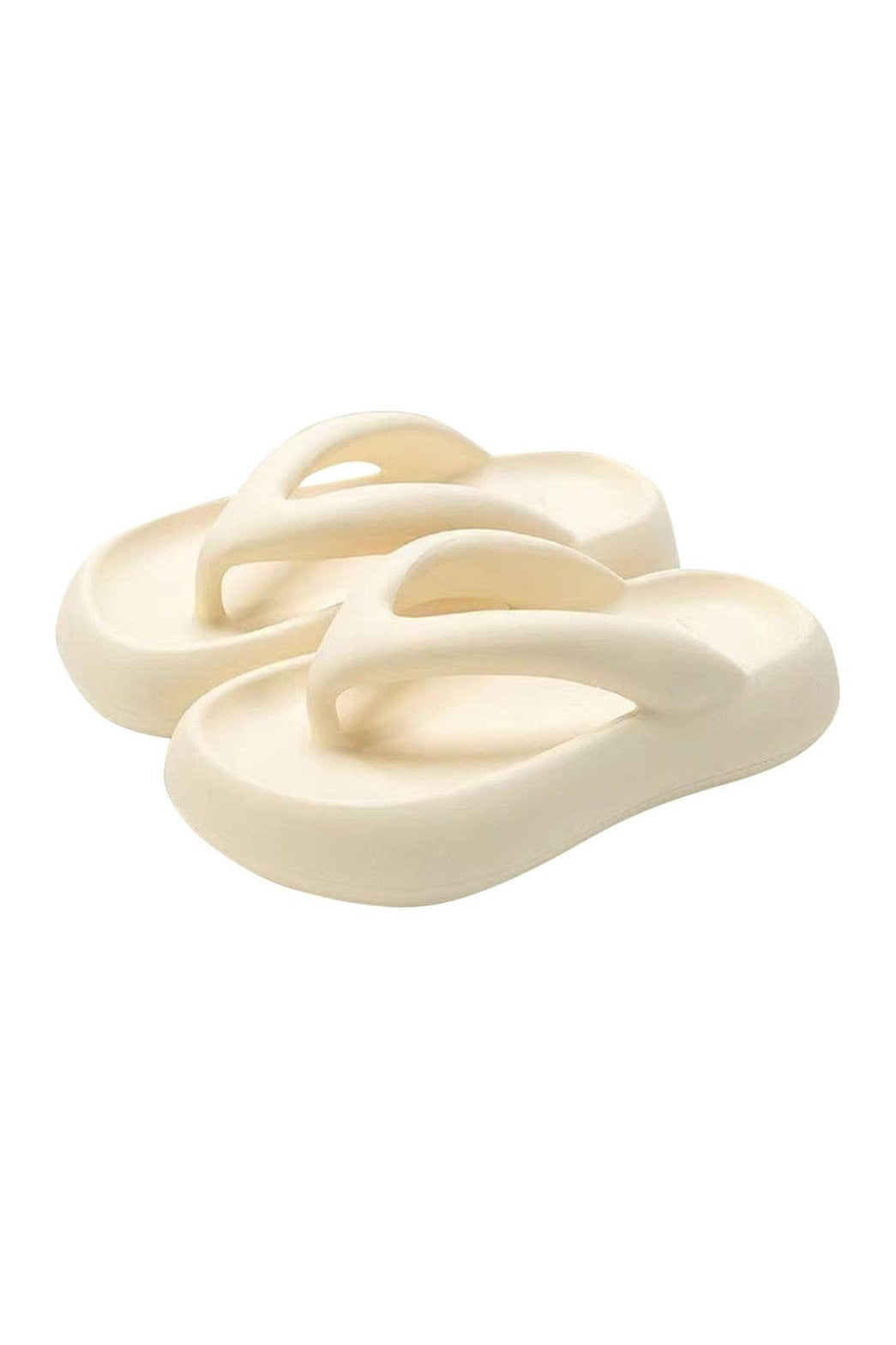 Tongs ergonomiques détail profil nuage