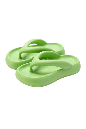 Tongs PVC vue semelle étoile