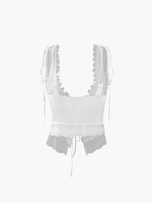 Top dentelle ajustable délicatesse