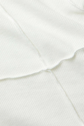 Top blanc jersey confort