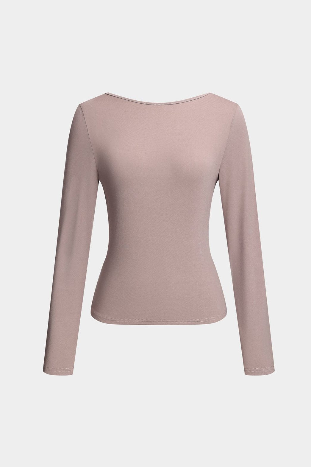 Top dos nu rose poudré élégant - harmonie