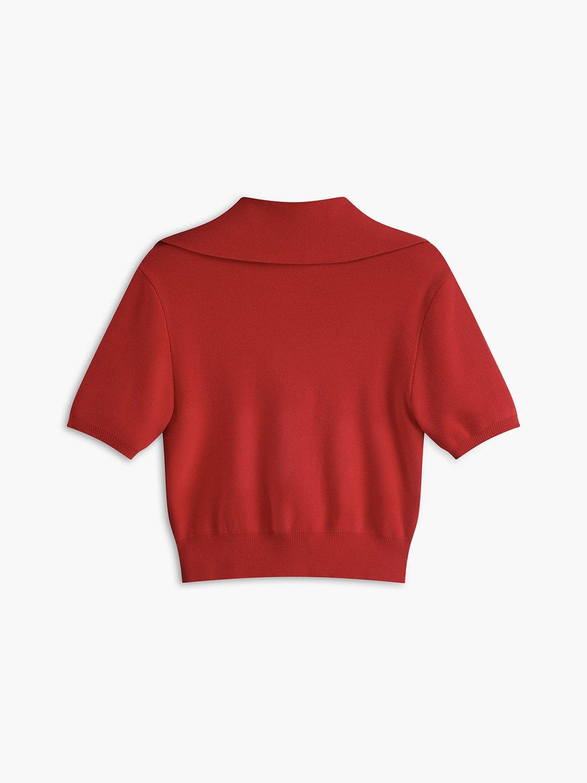 Top tricot col V look complet rosée