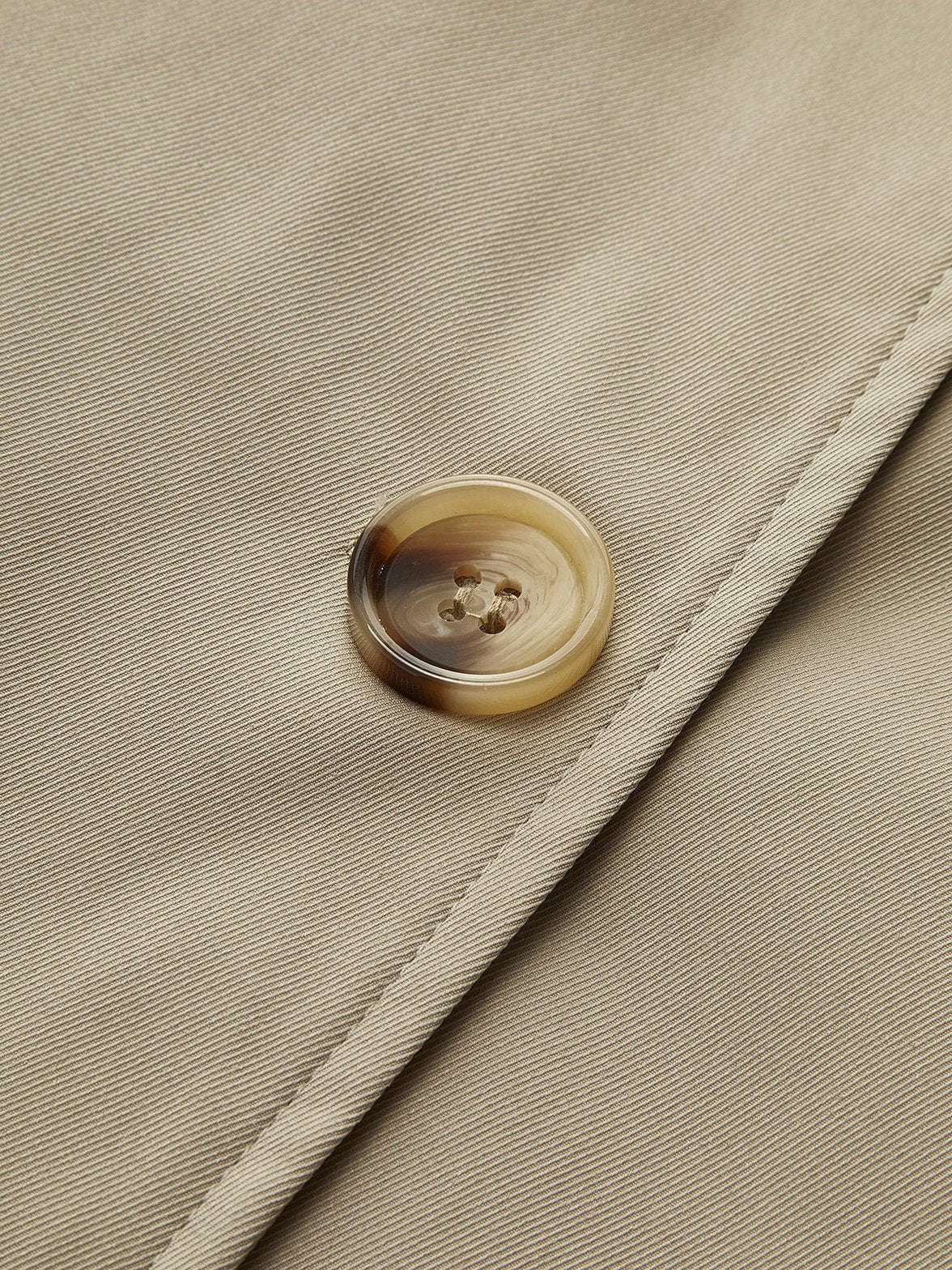 Trench sans manches avec détails boutonnage - Raffiné