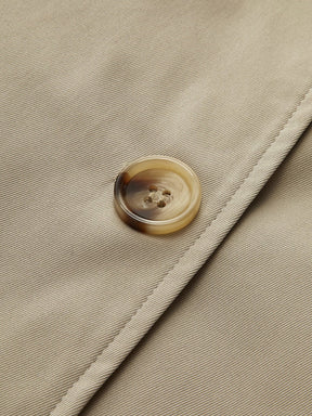 Trench sans manches avec détails boutonnage - Raffiné