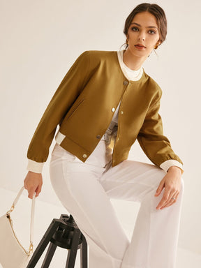 Bomber style minimaliste douceur