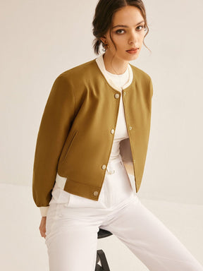 Veste col officier tendance étincelle