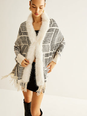Veste châle style contemporain divine
