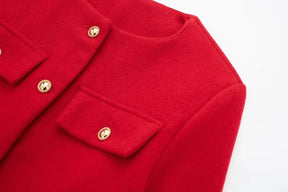 Veste intemporelle finitions luxueuses charme
