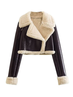 Veste courte aviateur tendance