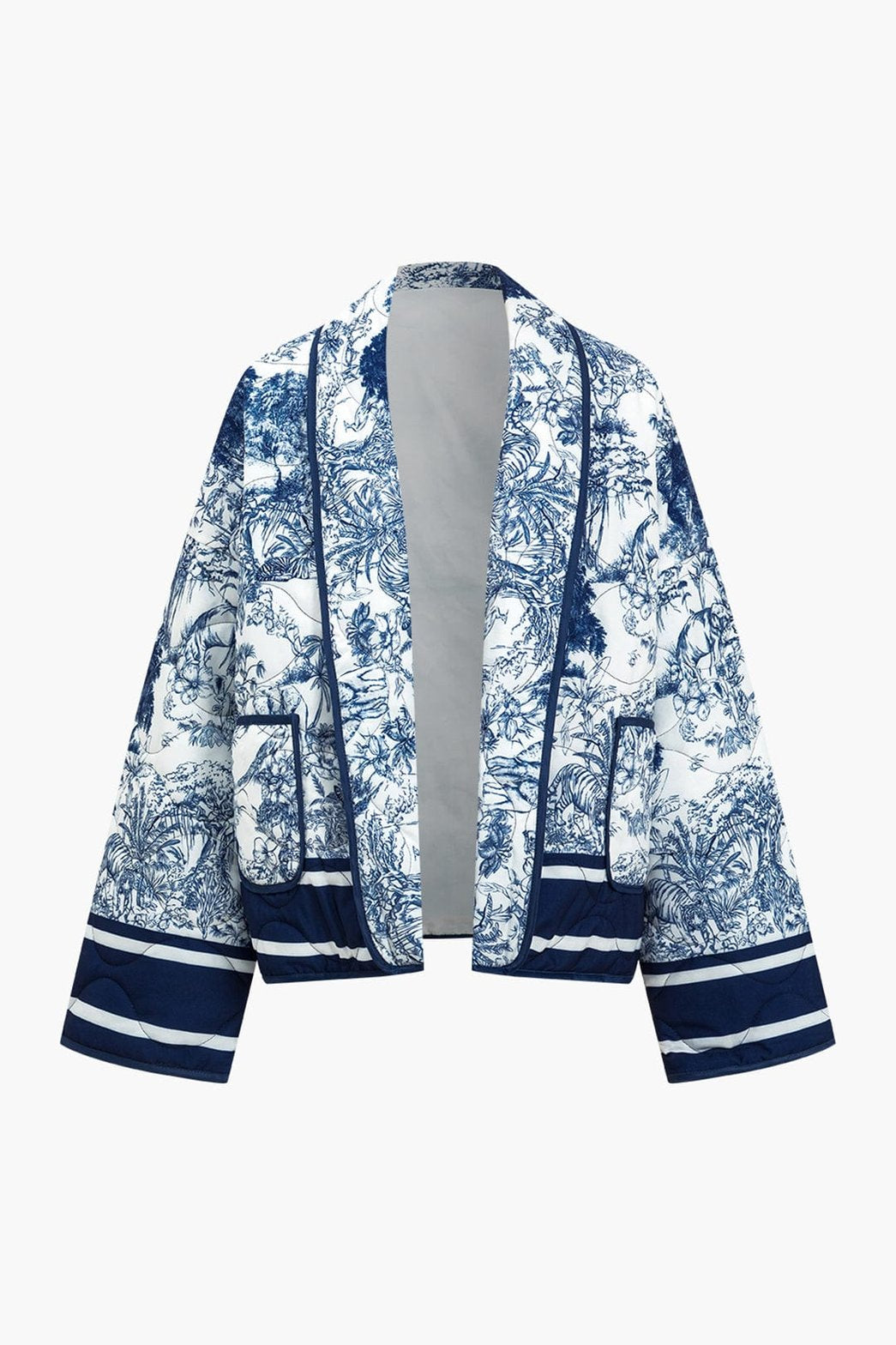 Veste florale design moderne élégance