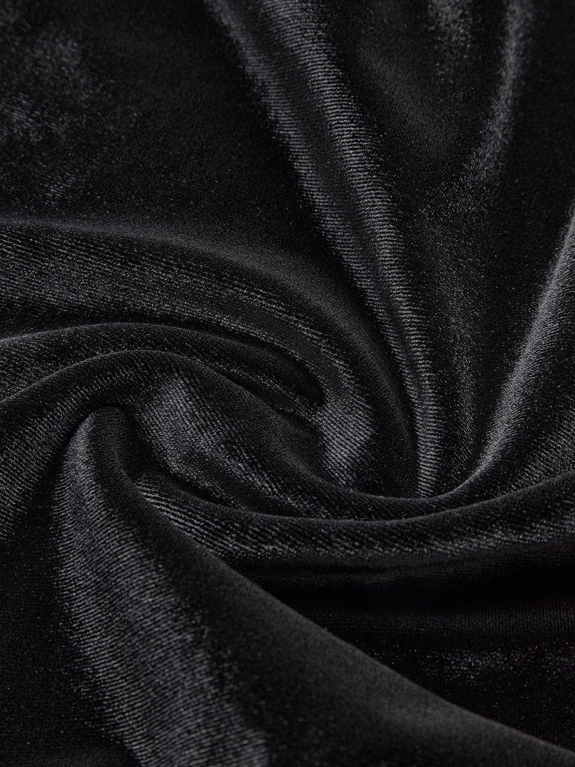 Veste bohème élégante noire nuage