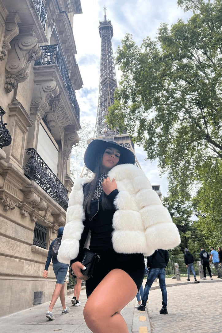 Veste douillette en fausse fourrure confort