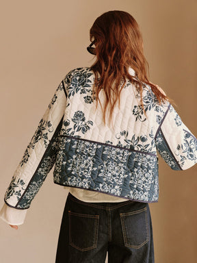 Vue dos veste fleurie sérénité