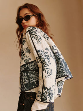 Look complet veste matelassée harmonie