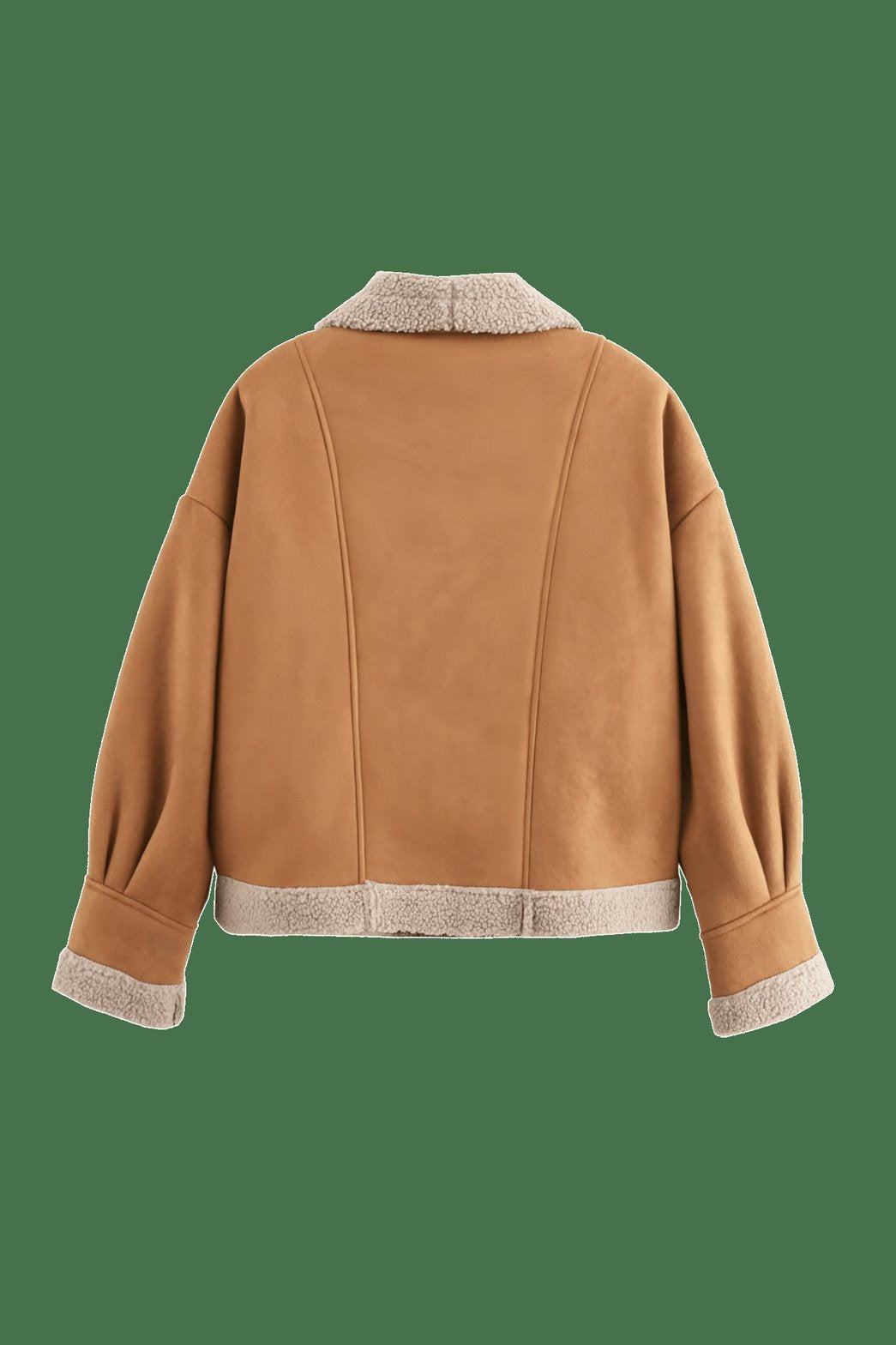 Veste polaire détail finition sérénité