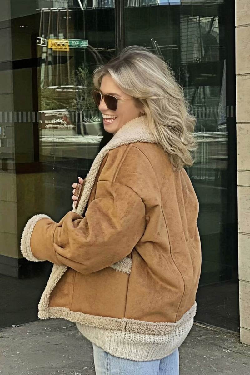 Veste polaire style décontracté élégance