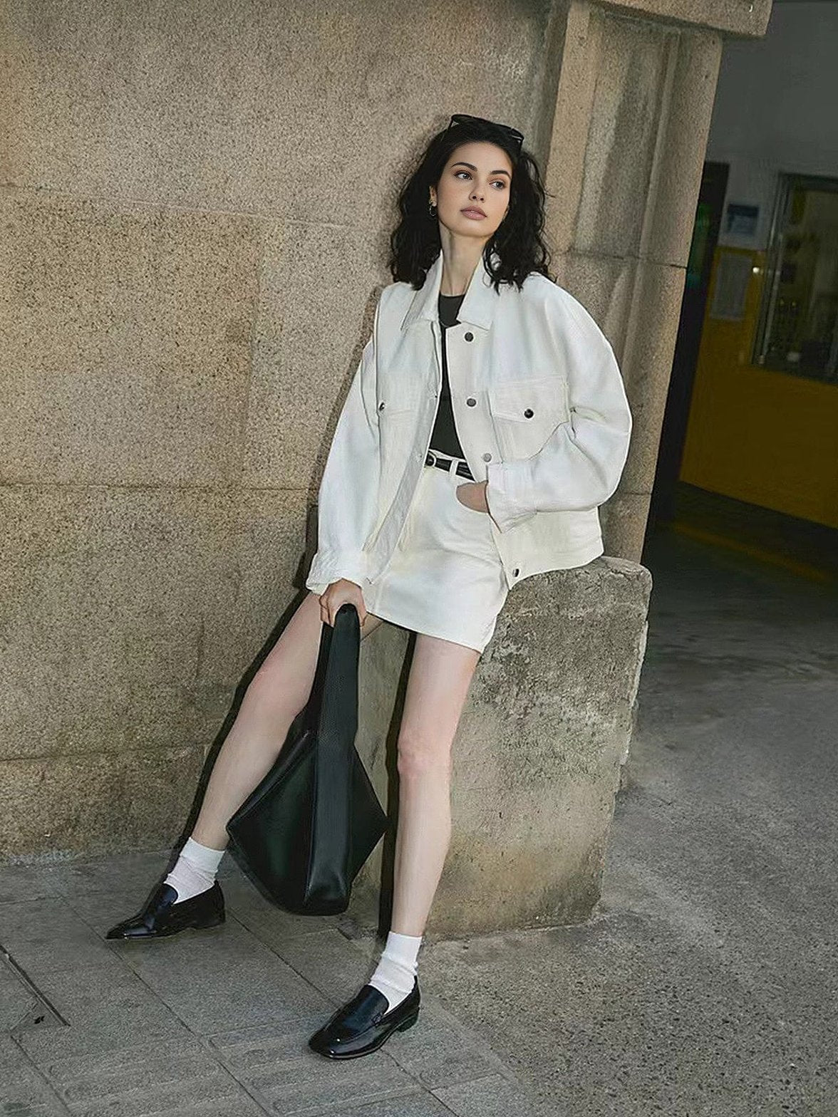 Veste polo casual moderne - Grâce