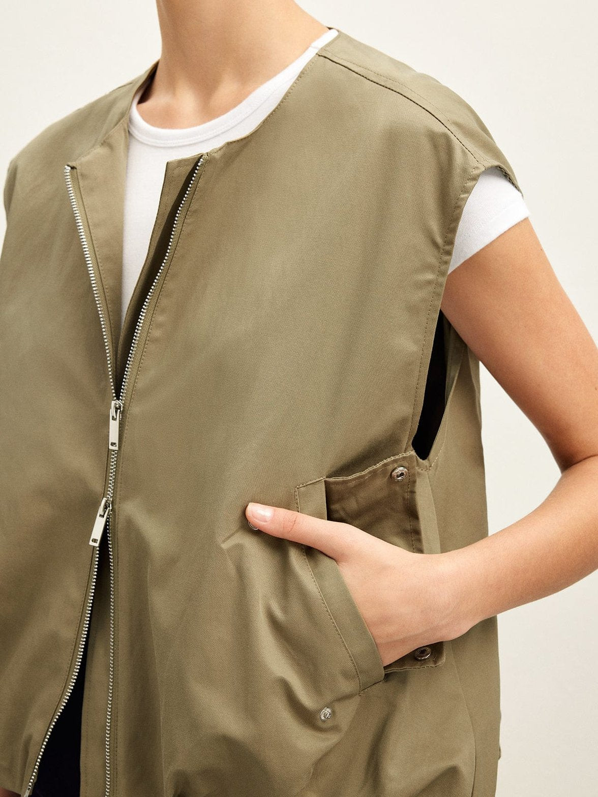Veste ample style décontracté vent