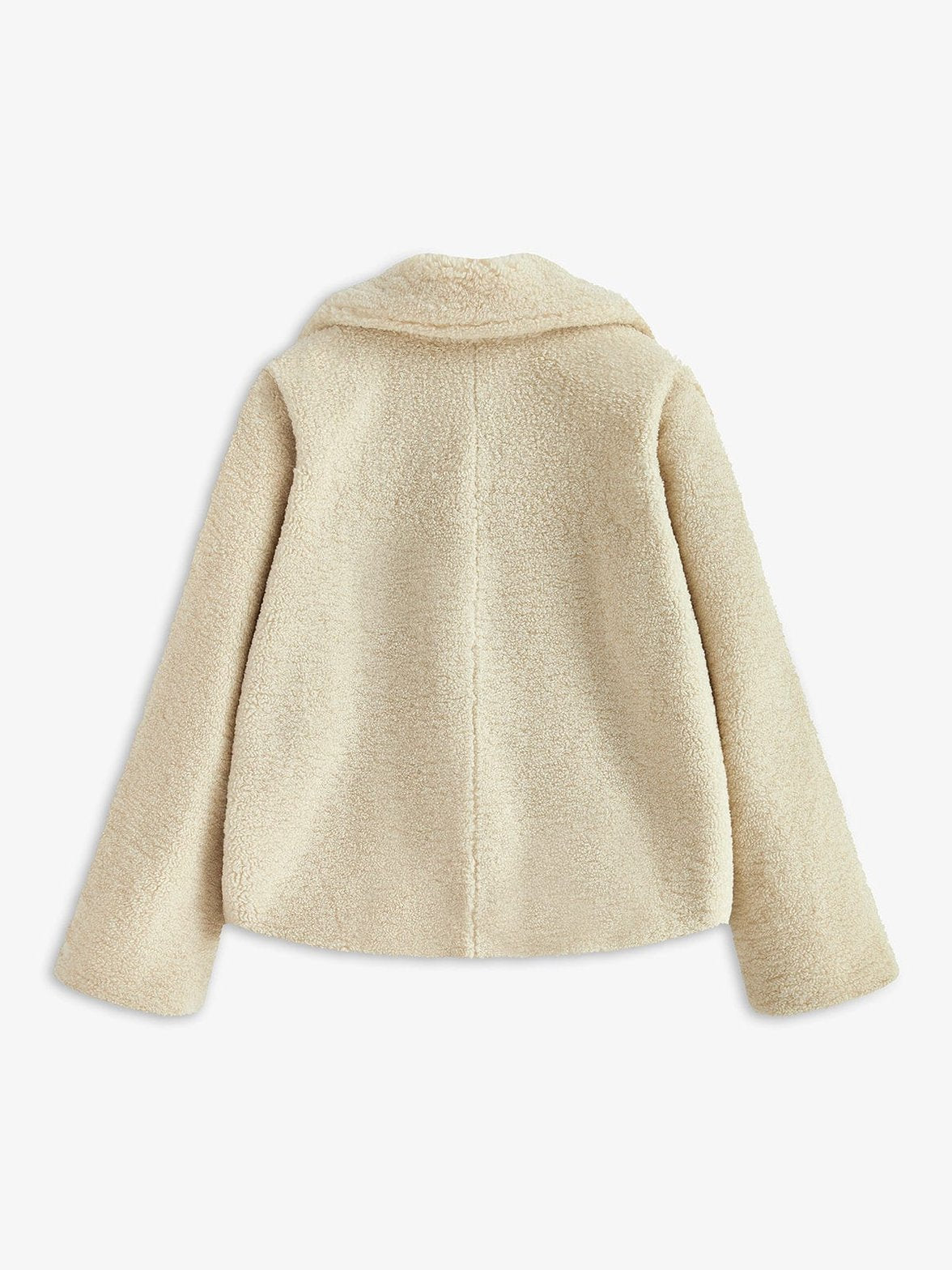 Veste sherpa chaude beige chaleur