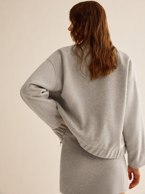 Veste tweed coupe moderne simplicité