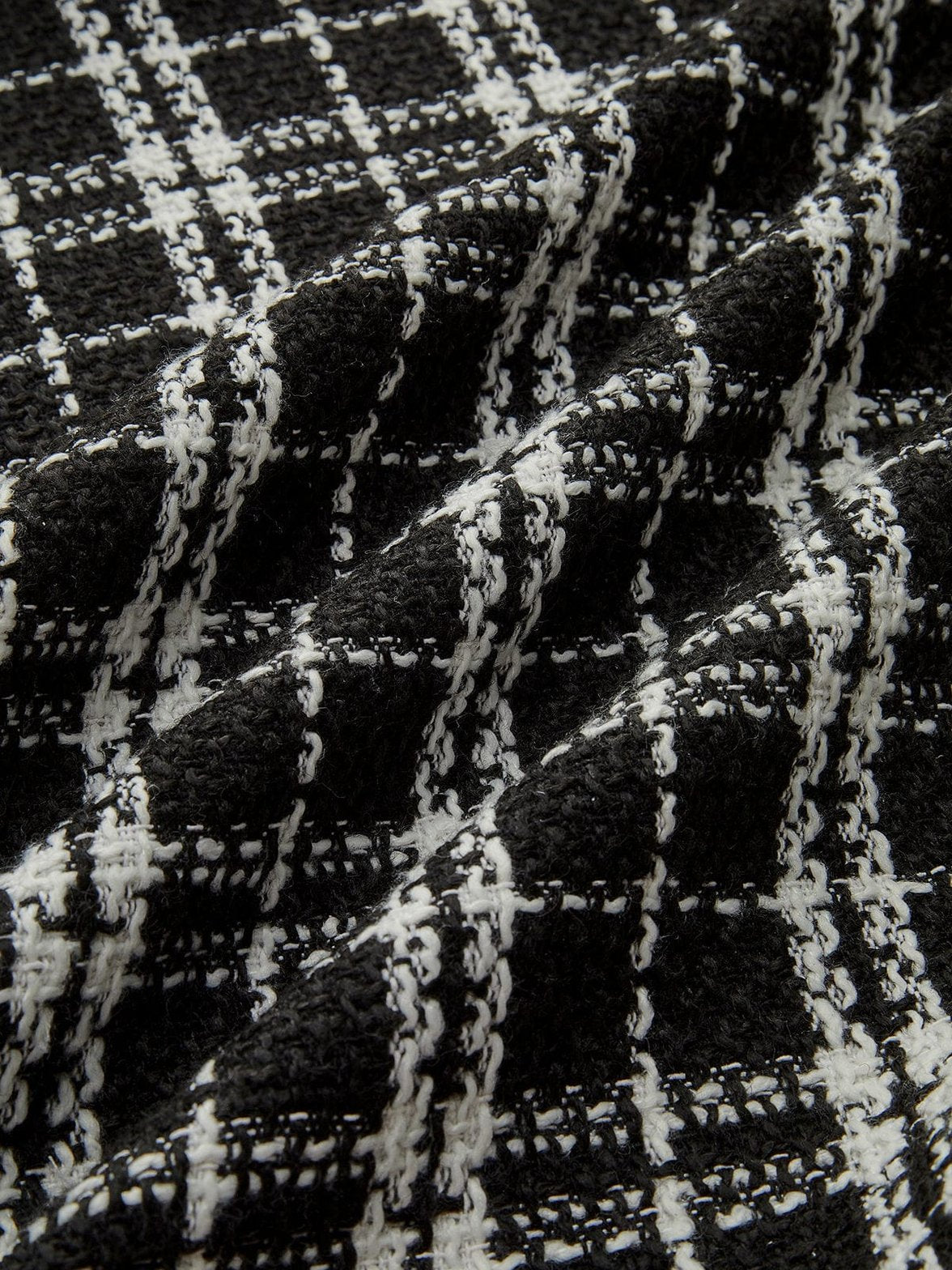 Veste tweed vue de dos sophistication