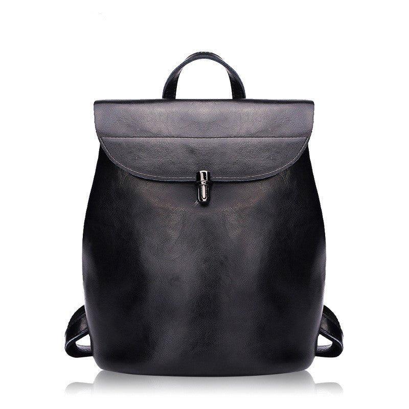 Sac à dos cuir noir élégant jolieandjuliette pour femme style classique chic