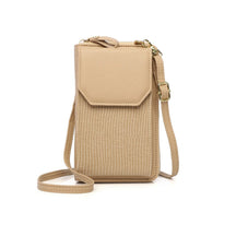 Sac bandoulière beige compact jolieandjuliette texture raffinée rabat élégant